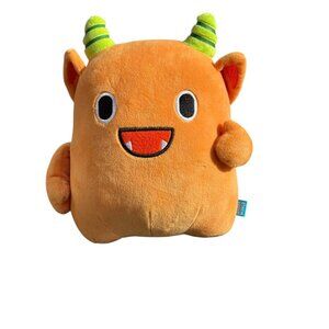 Ghost World By Pinkdolphin 7” Orange Party Monster With Horn Plush Toy New